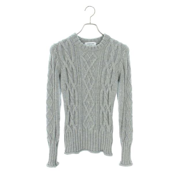 THOM BROWNE トムブラウン FKA221A-00014055 サイズ:36 クルーネック 
