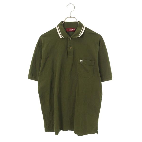 GUCCI（グッチ） サイズ:XL 795174 XJHHM ロゴ刺繍ポケット半袖