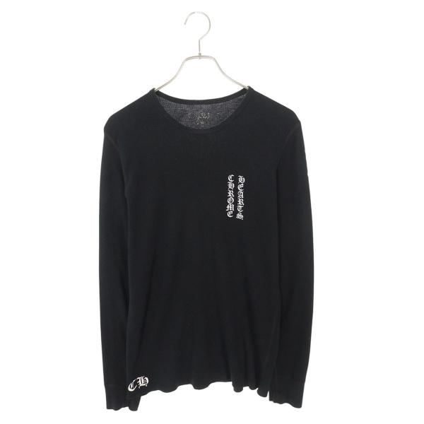 CHROME HEARTS クロムハーツ 長袖カットソー サイズ:M 袖英字 CHROME HEARTS クロムハーツ 長袖カットソー サイズ:M 袖英字
