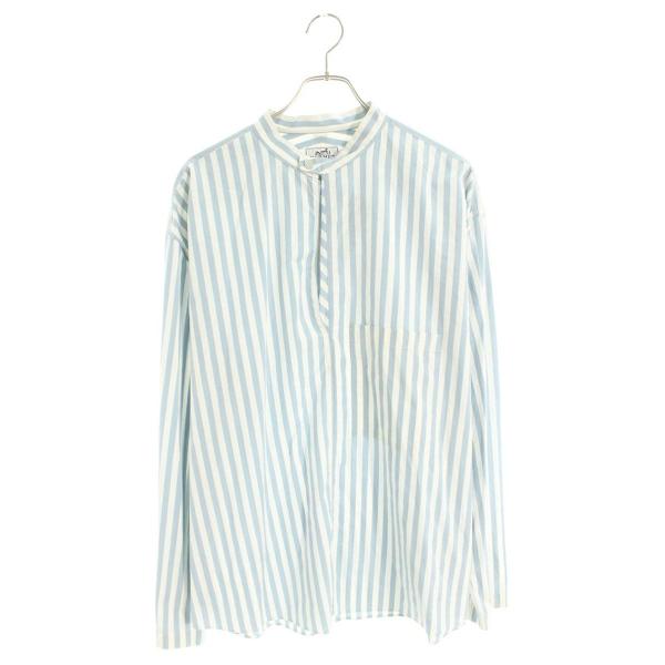 HERMES（エルメス） サイズ:41 セリエボタンノーカラー長袖カットソー