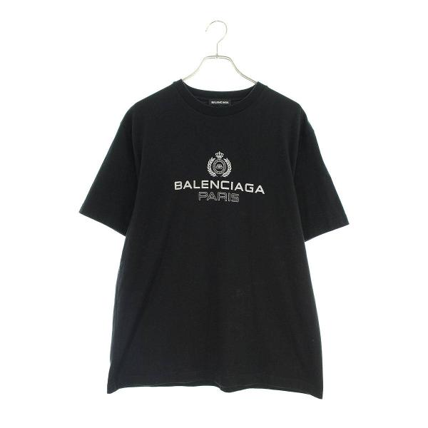 Aランク バレンシアガ 594579 TGV60 ロゴプリントTシャツ メンズ S - T