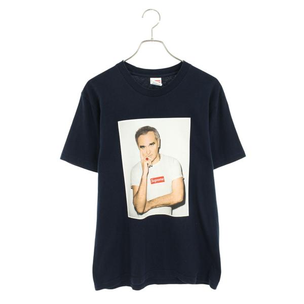 シュプリーム サイズ:M 16SS Morrissey Tee モリッシーフォトプリントTシャツ 中古 BS55 Supreme（シュプリーム） サイズ:M 16SS Morrissey Tee モリッシー