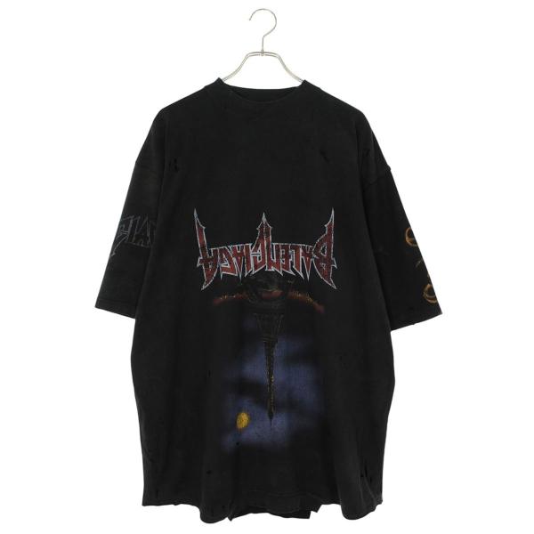BALENCIAGA バレンシアガ Tシャツ 23SS サイズ:4 再構築ダメージ BALENCIAGA バレンシアガ Tシャツ 23SS サイズ:4 再構築ダメージ