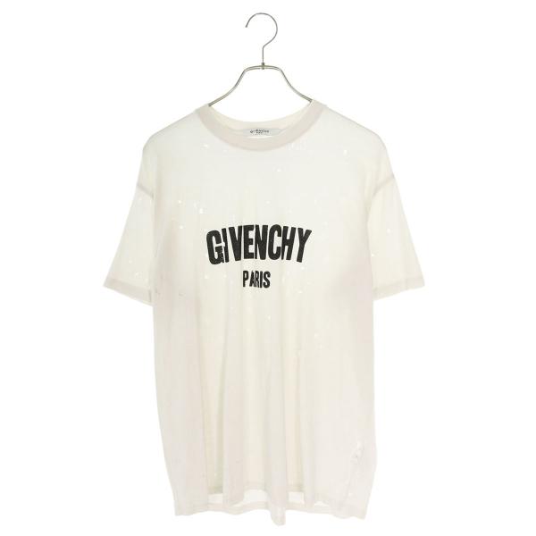 ジバンシィ GIVENCHY Tシャツ 16ss ティッシ期 XXS 【美品】 GIVENCHY ジバンシィ サイズ:XXS 16SS 16S 7334 651 デストロイ