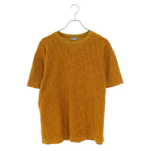 【現行】Dior ディオール オブリーク テリーコットン ジャガード TシャツM ディオール サイズ:S 22SS 113J629A0614 オブリークテリーコットン