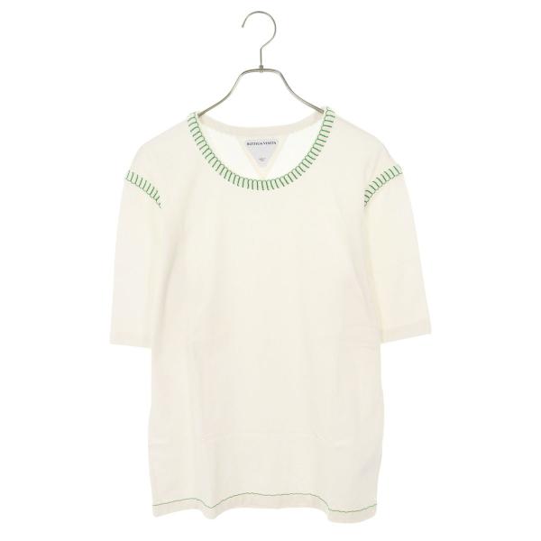ボッテガヴェネタ サイズ:S  686506 V1P70 カラーステッチTシャツ 中古 BS99 rinkan_10519-250404-0110