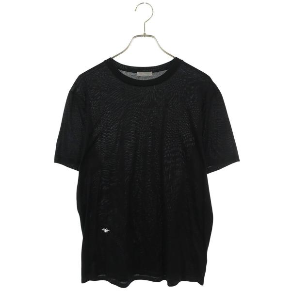 ディオール サイズ:L  633J654B0039 BEE刺繍クルーネックTシャツ 中古 BS99 ディオール Tシャツ サイズ:L 633J654B0039 BEE刺繍クルーネックT