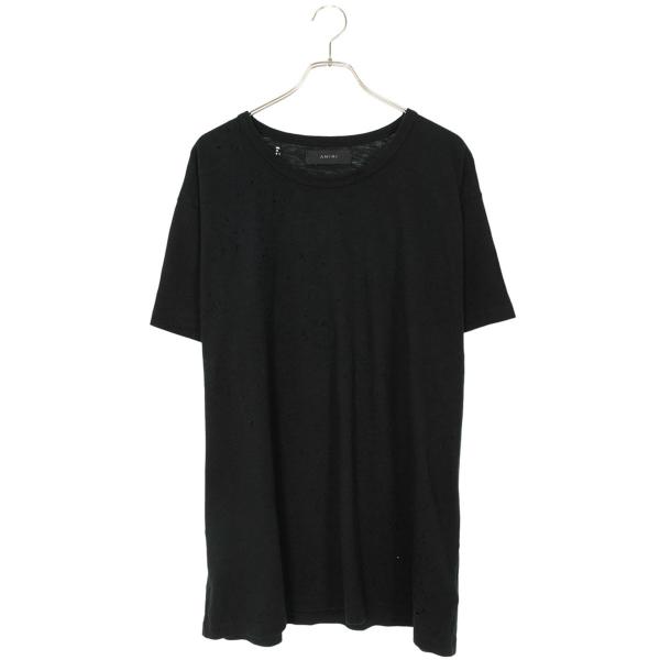 アミリ サイズ:L ショットガンダメージ加工Tシャツ 中古 OM10 AMIRI（アミリ） サイズ:L ショットガンダメージ加工Tシャツ 中古 OM10