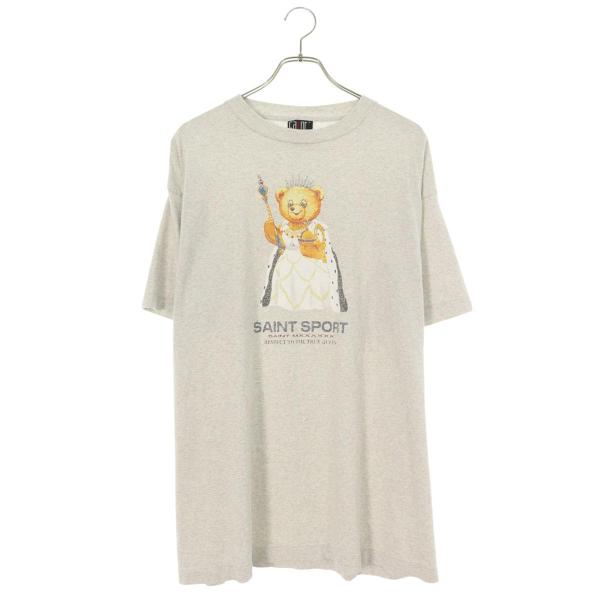 セントマイケル サイズ:L 24SS SM-YS8-0000-013 SAINT SPORT ベアプリントTシャツ 中古 SB01 SAINT Mxxxxxx（セントマイケル） Tシャツ サイズ:L 24SS SM-YS8-0000