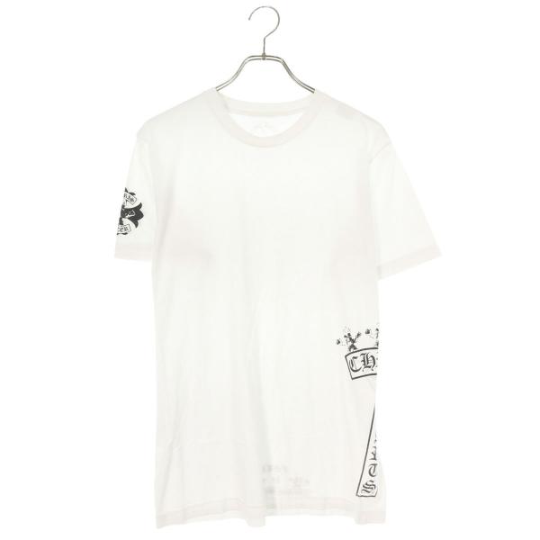 クロムハーツ サイズ:M  CH T-SHRT 1 FOTIプリントTシャツ 中古 OS06 CHROME HEARTS（クロムハーツ） Tシャツ サイズ:M CH T-SHRT 1 FOTI