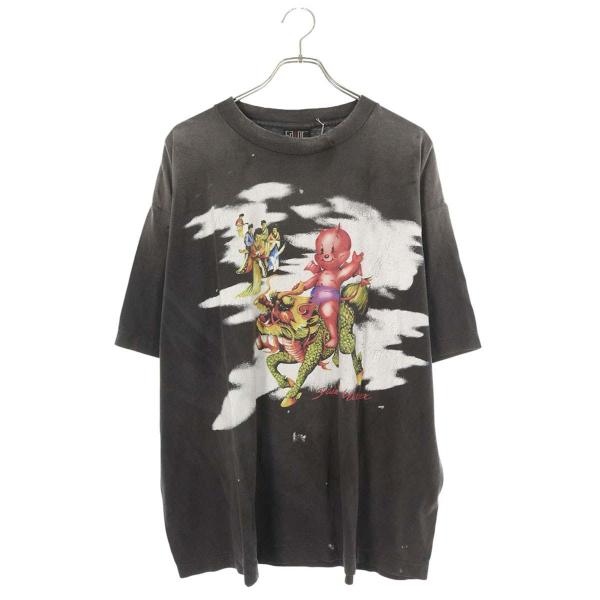 セントマイケル サイズ:XL  25SS  SM-HR8-0000-017 フロントプリントTシャツ 中古 OM10 SAINT Mxxxxxx（セントマイケル） Tシャツ サイズ:XL 25SS SM-HR8-0000