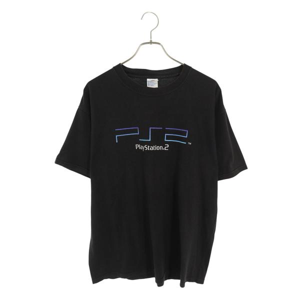 ヴィンテージ サイズ:L  00s  PS2 プレイステーション2 ロゴプリントTシャツ 中古 BS99 ヴィンテージ サイズ:L 00s PS2 プレイステーション2 ロゴプリントT