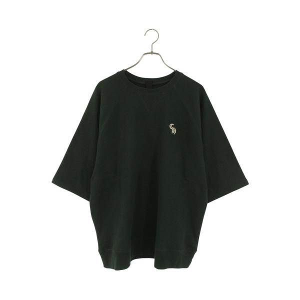 クロムハーツ サイズ:XL  Y NOT SLO RIDE 胸CH刺繍半袖スウェットTシャツ 中古 SJ02 CHROME HEARTS（クロムハーツ） Tシャツ サイズ:XL Y NOT SLO RIDE 胸