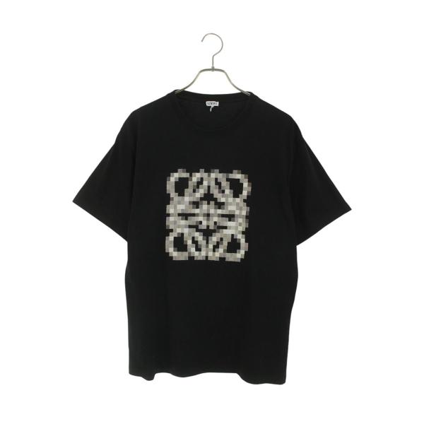 ロエベ サイズ:M  H526Y22XAD ピクセルアナグラム刺繍Tシャツ 中古 SB01 LOEWE（ロエベ） サイズ:M H526Y22XAD ピクセルアナグラム刺繍Tシャツ