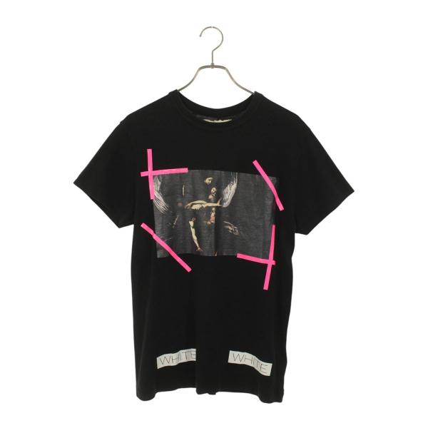 オフホワイト サイズ:XXS   CARAVAGGIO フォトプリントTシャツ 中古 OM10 off white（オフホワイト） サイズ:XXS CARAVAGGIO フォトプリントT