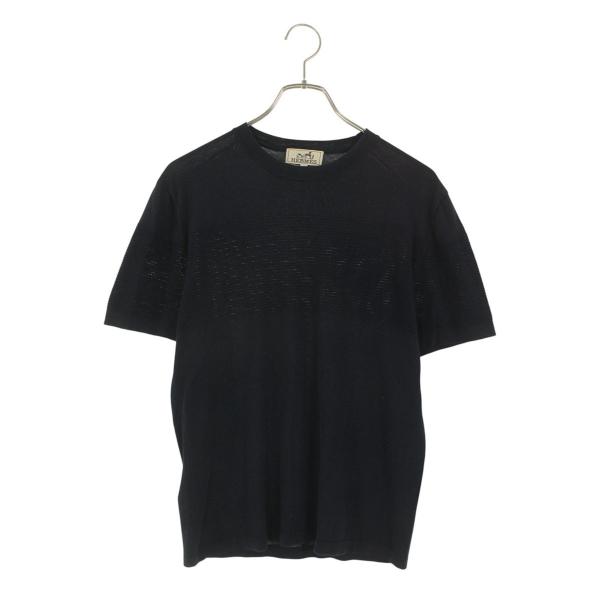 エルメス サイズ:XS コットンニットTシャツ 中古 BS99 HERMES（エルメス） Tシャツ サイズ:XS コットンニットTシャツ 中古
