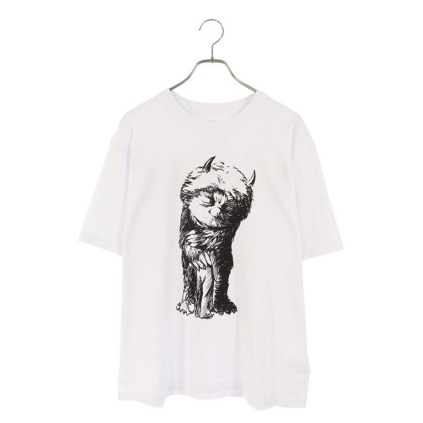 サカイ サイズ:4  25SS  25-01008S かいじゅうたちのいるところプリントTシャツ 中古 BS99 sacai（サカイ） サイズ:4 25SS 25-01008S かいじゅうたちのいるところ