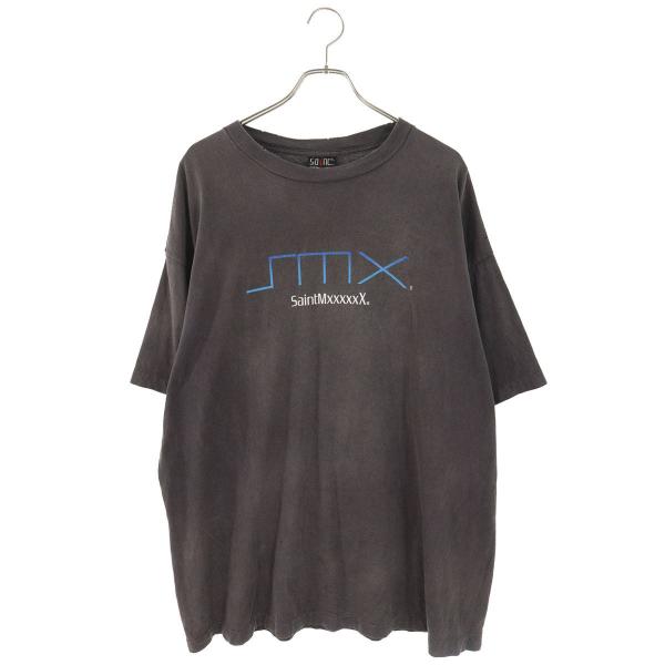 セントマイケル サイズ:XXL  24SS  SM-YS8-0000-003 ヴィンテージ加工SMXプリントTシャツ 中古 SB01 SAINT Mxxxxxx（セントマイケル） Tシャツ サイズ:XXL 24SS SM-YS8