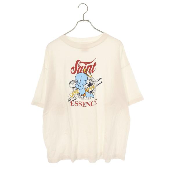 セントマイケル サイズ:XL  SM-HR1-0000-015 プリントTシャツ 中古 SB01 SAINT Mxxxxxx（セントマイケル） Tシャツ サイズ:XL SM-HR1-0000-022