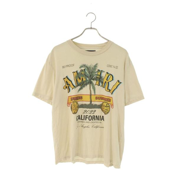 アミリ サイズ:S ラムラベルプリントTシャツ 中古 BS99 AMIRI（アミリ） サイズ:S ラムラベルプリントTシャツ 中古 BS99