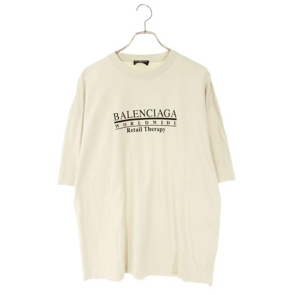 BALENCIAGA（バレンシアガ） Tシャツ サイズ:L 612966 TLVB1 WORLDWIDE