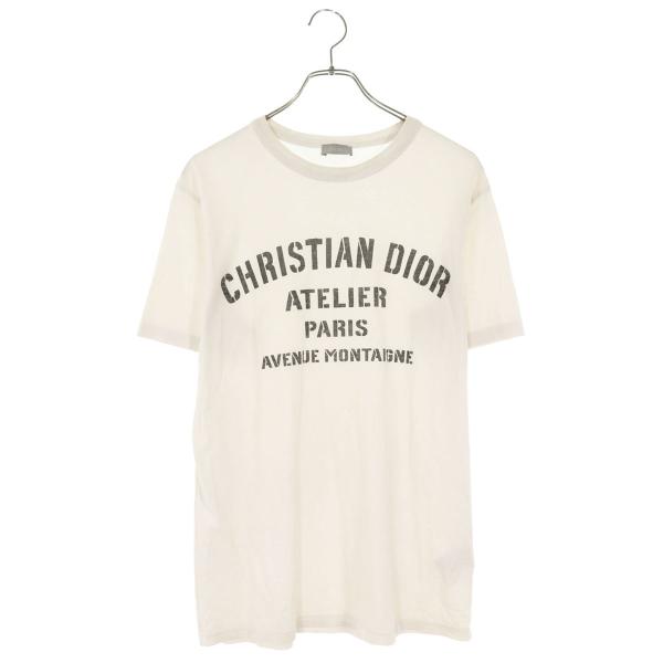 ディオール サイズ:XS  043J615A0589 アトリエロゴプリントTシャツ 中古 BS99 ディオール サイズ:XS 043J615A0589 アトリエロゴプリントTシャツ 中古