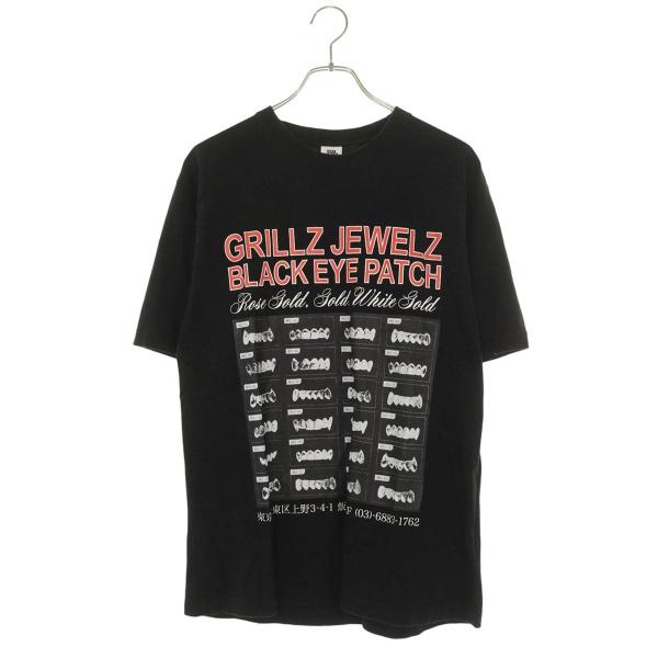 Black Eye Patch ブラックアイパッチ Tシャツ Mサイズ BlackEyePatch（ブラックアイパッチ） サイズ:M 歯形デザインTシャツ