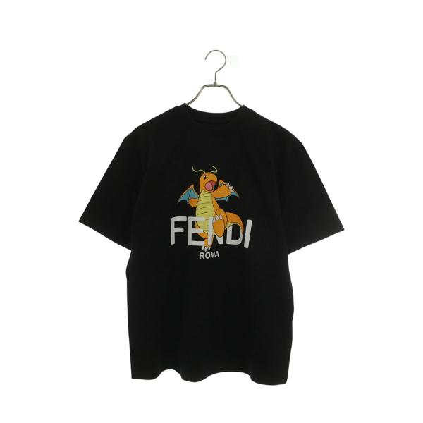 FENDI（フェンディ） Tシャツ サイズ:XS FS9626 AQFX キャラクターロゴ