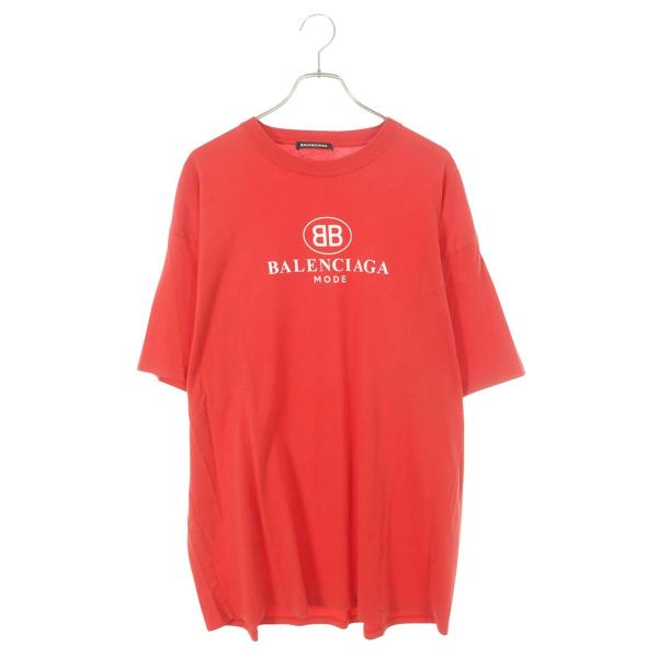 BALENCIAGA（バレンシアガ） サイズ:L TYK23 6540 BBロゴプリントT