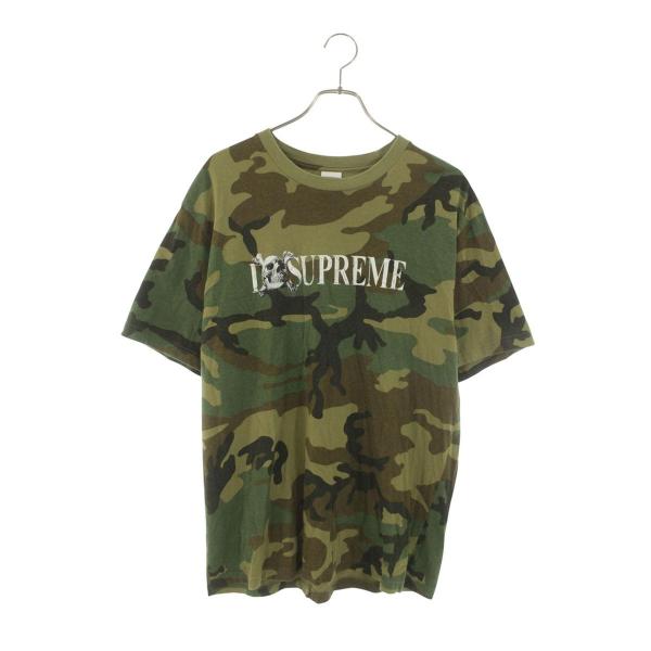 Supreme（シュプリーム） Tシャツ サイズ:L 25AW Skull Tee カモ柄
