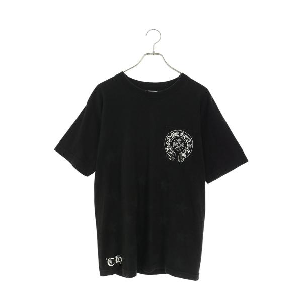 ⭐️美品⭐️ クロムハーツ バックホースシュープリント 七分袖シャツ CHROME HEARTS（クロムハーツ） サイズ:M CH T-SHRT 2 スター総柄