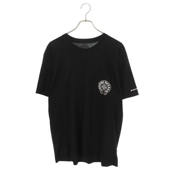 国内正規品　クロムハーツ　ホースシュー　ネックロゴ　バックプリント　レア　S美品 CHROME HEARTS（クロムハーツ） サイズ:L CH T-SHRT 1 バックホース