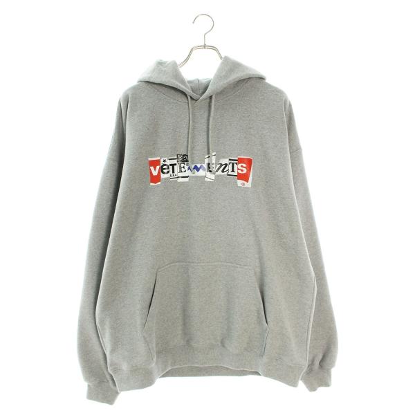 ヴェトモン VETEMENTS 22AW UA53HD240 サイズ:XS ミックスロゴプル