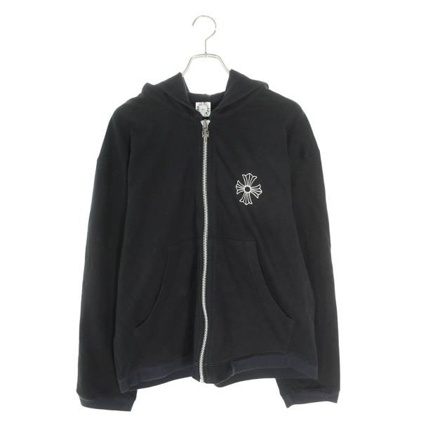CHROME HEARTS クロムハーツ パーカー サイズ:M バックプリントジップ
