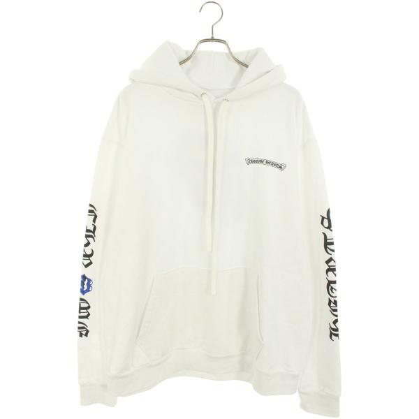 クロムハーツ サイズ:XL  SWTSHRT PLVR LTD リップアンドタンプリントプルオーバーパーカー 中古 SJ02 CHROME HEARTS（クロムハーツ） パーカー サイズ:XL SWTSHRT PLVR LTD