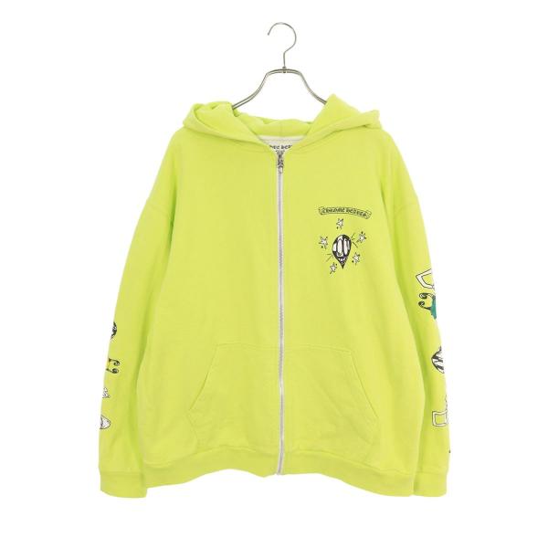 CHROME HEARTS クロムハーツ サイズ:XXL PPO HRDWR GRN HD ZIP CHROME HEARTS クロムハーツ サイズ:XXL PPO HRDWR GRN HD ZIP