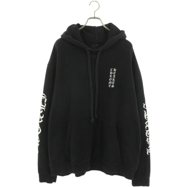 クロムハーツ サイズ:L  SWTSHRT PLV アームロゴプリントプルオーバーパーカー 中古 SS13 CHROME HEARTS（クロムハーツ） サイズ:L SWTSHRT PLV アームロゴ