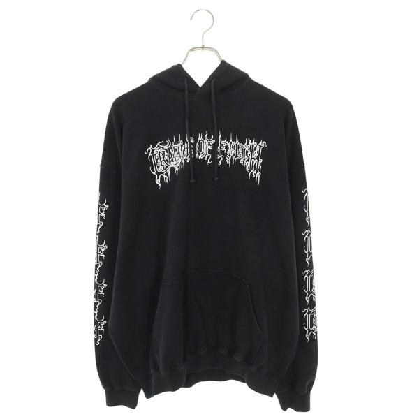 ヴェトモン  25AW  UCF76HD100B COF LOGO OVERSIZEDプルオーバーパーカー メンズ XS VETEMENTS（ヴェトモン） パーカー サイズ:XS 25AW UCF76HD100B COF