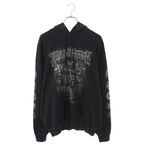 ヴェトモン サイズ:S  25AW  UCF76HD650M Cof VENGEFUL SPIRITオーバーサイズパーカー 新古品 SB01 VETEMENTS（ヴェトモン） サイズ:S 25AW UCF76HD650M Cof VENGEFUL