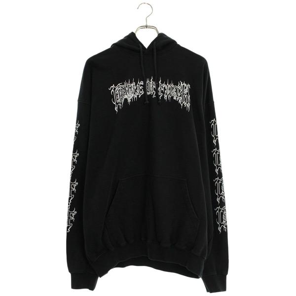 ヴェトモン サイズ:XS  25AW  UCF76HD100B COF LOGO OVERSIZEDプルオーバーパーカー 新古品 SB01 VETEMENTS（ヴェトモン） サイズ:XS 25AW UCF76HD100B COF LOGO