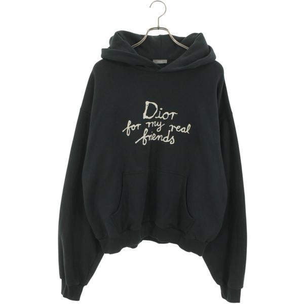 ディオール サイズ:XL 25SS 583J624B0531 ロゴ刺繍プルオーバー