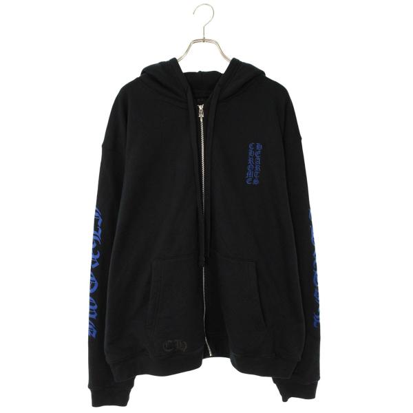 CHROME HEARTS（クロムハーツ） パーカー サイズ:XL THRML HD ZIP 裏地