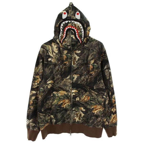 正規品　レア　アベイシングエイプ　GO! APE フルジップパーカー A BATHING APE（アベイシングエイプ） サイズ:L 001ZPL801002M リアル