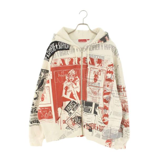 Supreme（シュプリーム） パーカー サイズ:XL 24SS Collage Zip Up