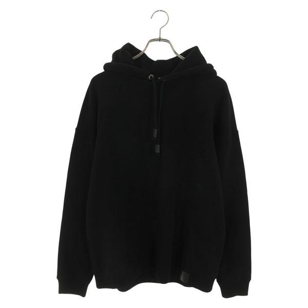 ロエベ サイズ:L  H526Y25J26 ロゴパッチパネル切替パズルプルオーバーパーカー 中古 SB01 LOEWE（ロエベ） サイズ:L H526Y25J26 ロゴパッチパネル切替パズルプル