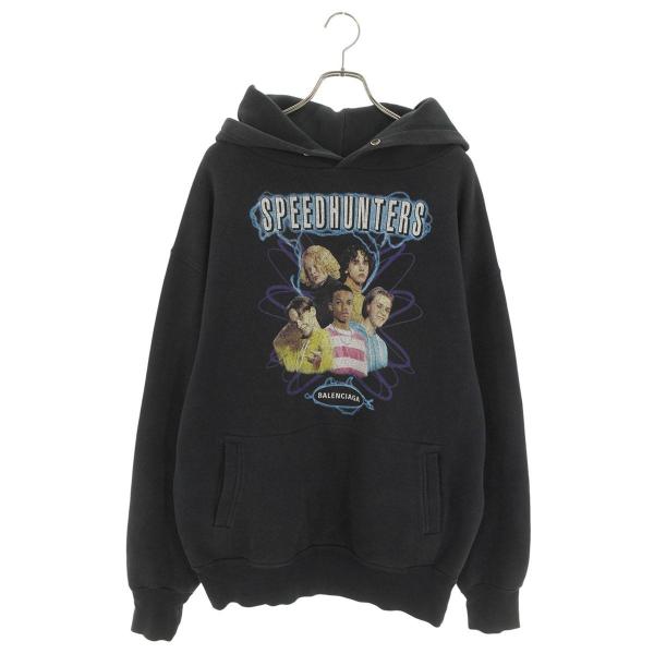 バレンシアガ サイズ:S  19AW  541873 TCV37 スピードハンターズプルオーバーパーカー 中古 OM10 BALENCIAGA（バレンシアガ） サイズ:S 19AW 541872 TCV37 スピード