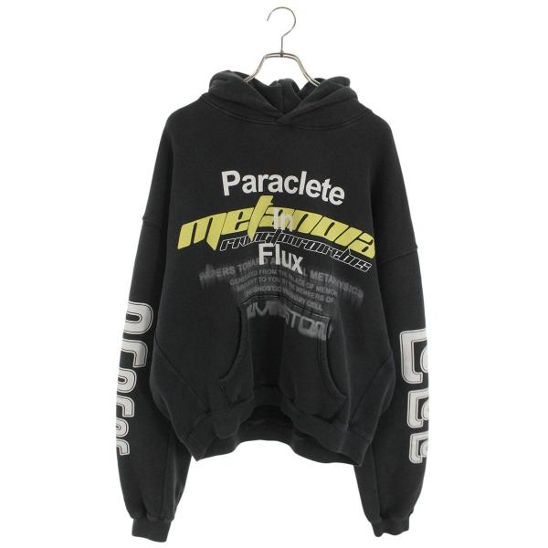 リヴィントンロイレビス サイズ:M RADICAL PAPER GARDENプリントスウェット 中古 BS99 リヴィントンロイレビス サイズ:M 25AW PARACLETE CVA HOODIE ロゴ