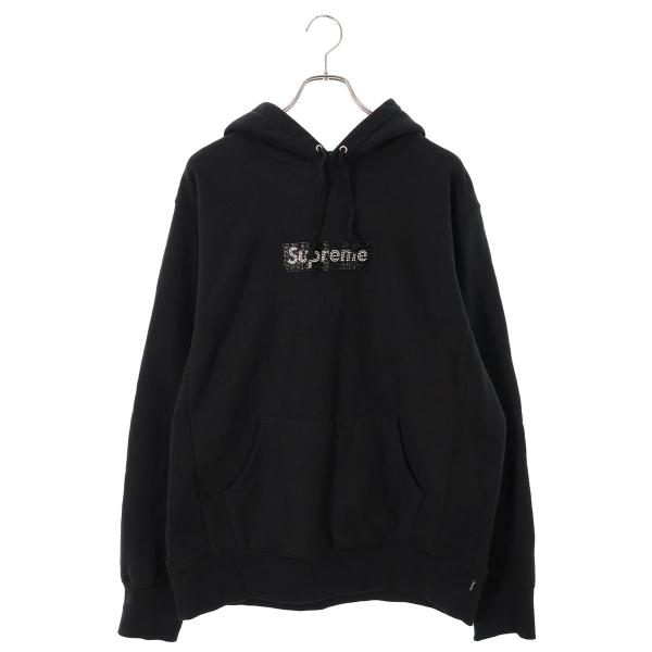 シュプリーム パーカー supreme Swarovski Supreme（シュプリーム） パーカー サイズ:L 19SS Swarovski Box Logo