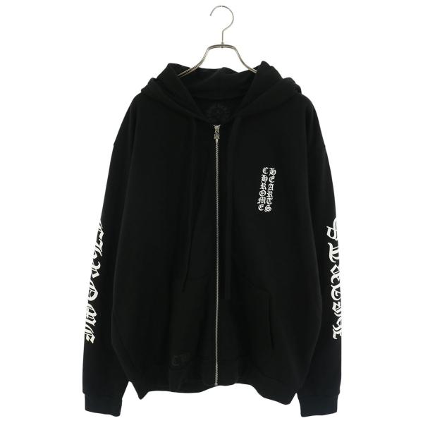 CHROME HEARTS（クロムハーツ） サイズ:XL SWTSHRT HD ZIP アームロゴ