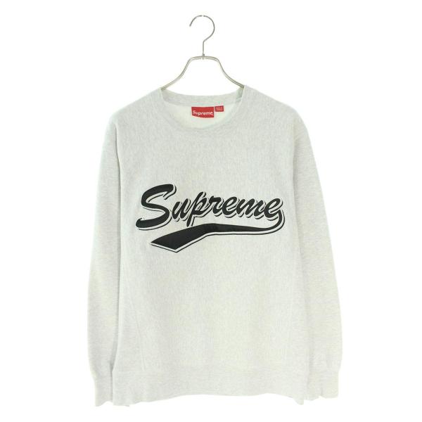 Supreme シュプリーム スウェット 16AW Brush Script Crewneck サイズ 